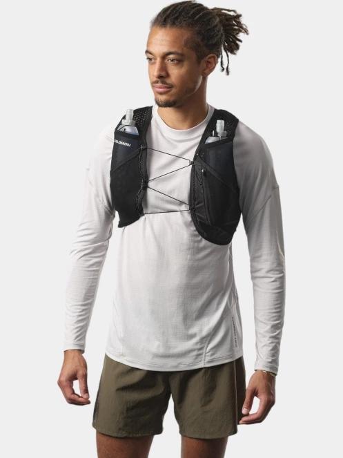 Salomon Active Skin 4 Set futómellény fekete színben 8