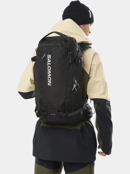 Salomon Qst 25 síhátizsák fekete színben 5