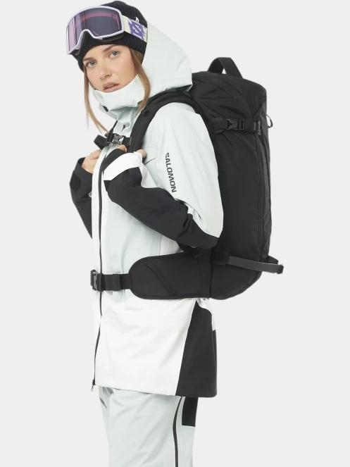 Salomon Qst 25 síhátizsák fekete színben 9