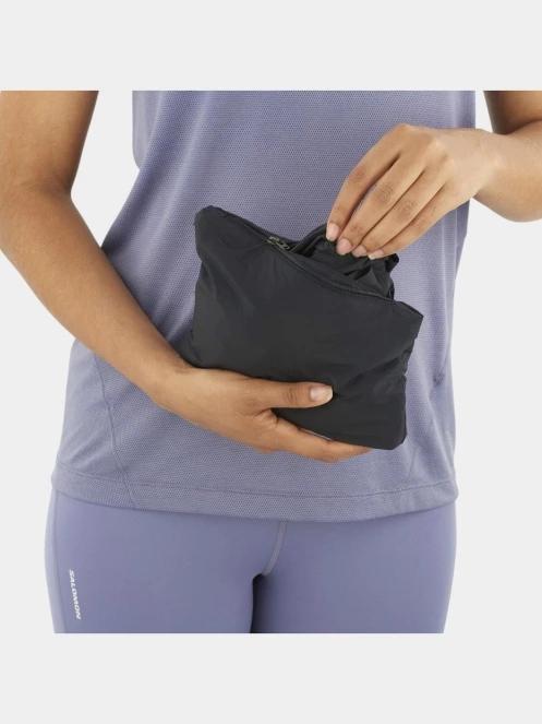 Salomon Shkout Fly Jkt W női futódzseki fekete színben 4