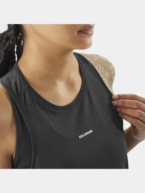 Salomon Shkout Core Tank W női tank top fekete színben 4