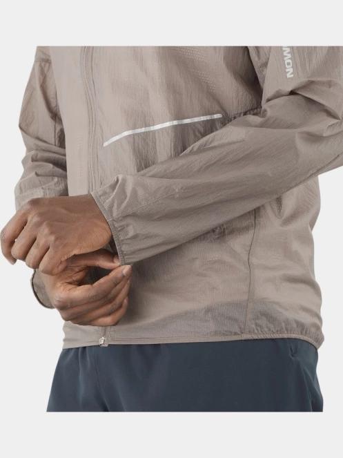 Salomon Sense Aero Wind férfi futódzseki oliva színben 7