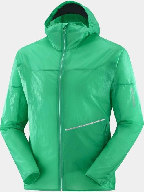 Salomon Sense Aero Wind férfi futódzseki zöld színben 9