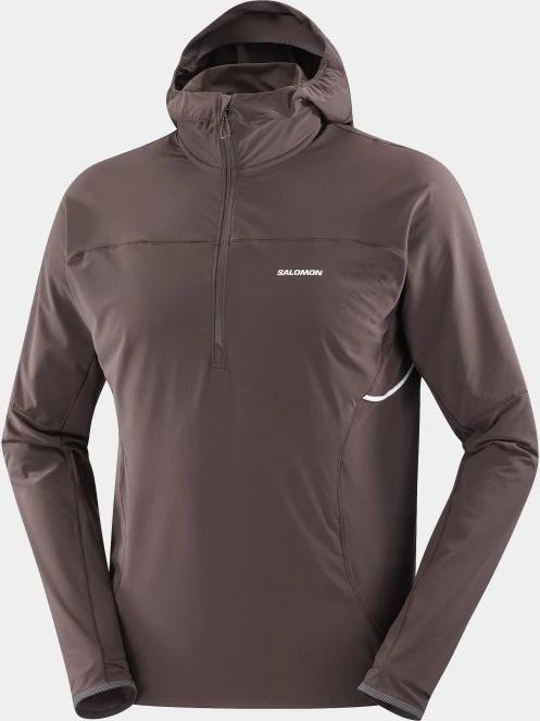 Salomon Sense Aero Hybrid férfi futódzseki barna színben 7