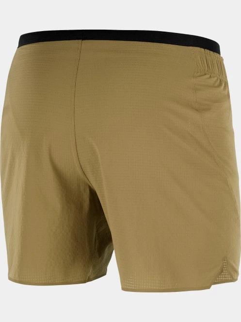 Salomon Sense Aero 5'' Shorts M férfi sport rövidnadrág oliva színben 5