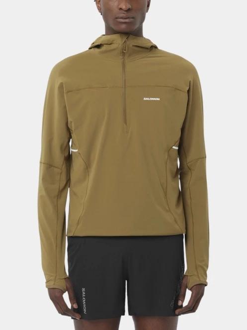 Salomon Sense Aero Hybrid Hz Hd M férfi hibrid felső oliva színben 2