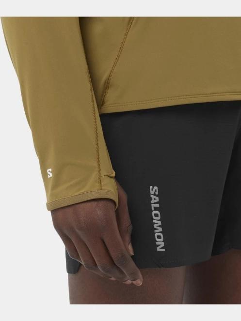 Salomon Sense Aero Hybrid Hz Hd M férfi hibrid felső oliva színben 5