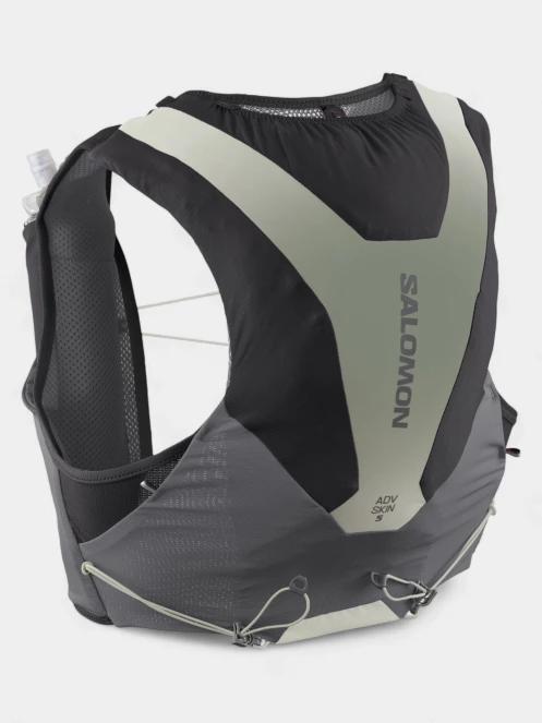 Salomon Adv Skin 5 Gradient Set férfi futómellény szürke színben 3