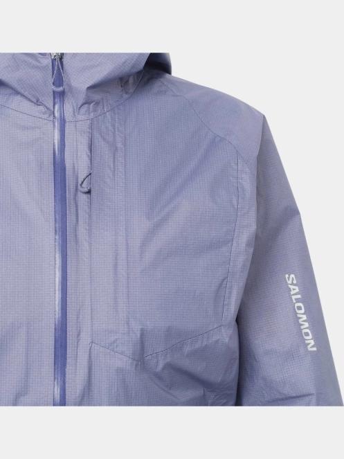 Salomon Bonatti Waterproof női futódzseki lila színben 4