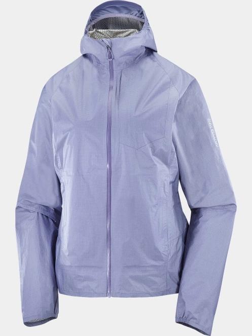 Salomon Bonatti Waterproof női futódzseki lila színben 10