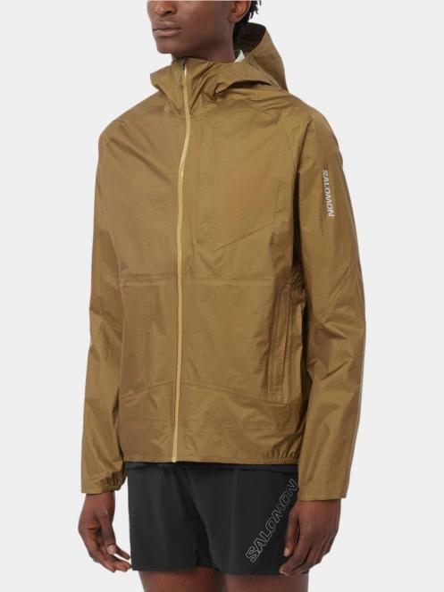Salomon Bonatti Wp Jacket M férfi futódzseki oliva színben 2