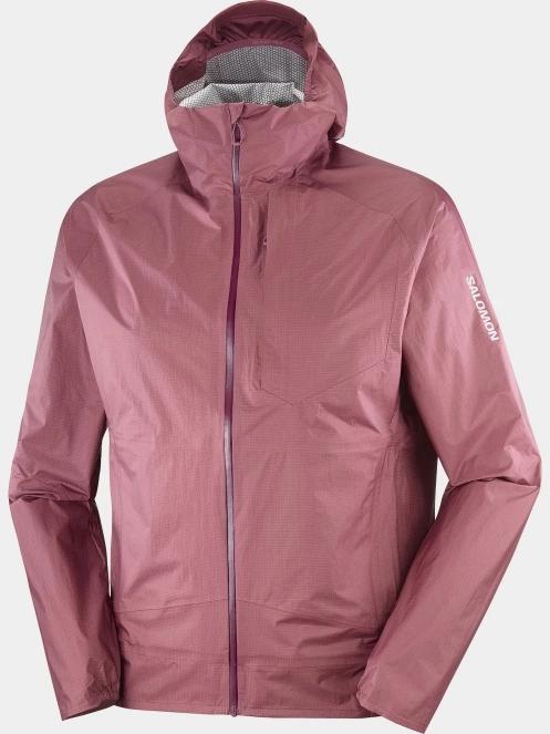 Salomon Bonatti Wp Jacket M férfi futódzseki bordó színben 8