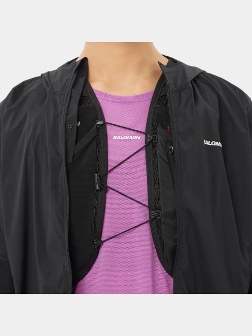 Salomon Sense Aero Wind Jkt W női futódzseki fekete színben 4