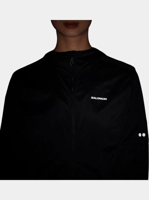 Salomon Sense Aero Wind Jkt W női futódzseki fekete színben 6