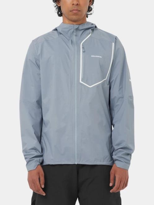 Salomon Bonatti Pro Jkt M férfi futódzseki szürke színben 2