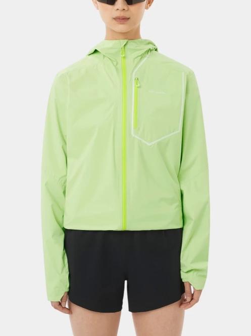 Salomon Bonatti Pro Jkt W női futódzseki világoszöld színben 2
