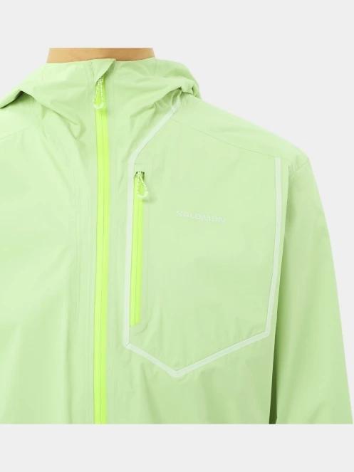 Salomon Bonatti Pro Jkt W női futódzseki világoszöld színben 4