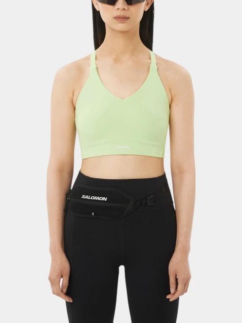 Salomon Shkout Bliss Bra W női sportmelltartó fekete színben 2