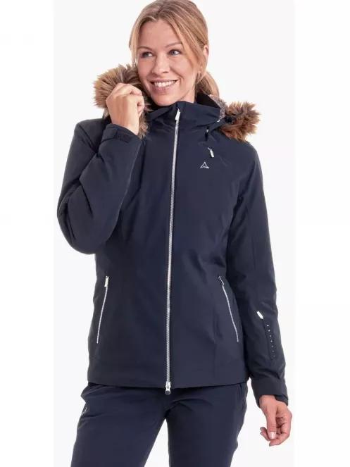 Schöffel Ski Jacket Keystone3 női síkabát sötétkék színben 2