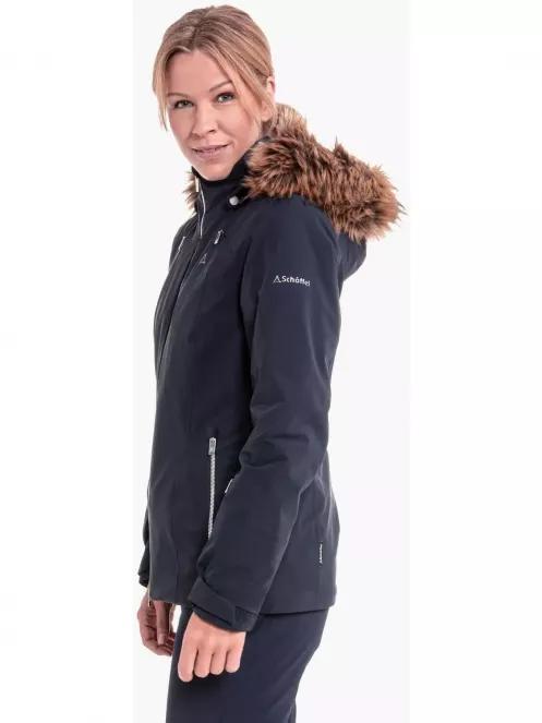 Schöffel Ski Jacket Keystone3 női síkabát sötétkék színben 4