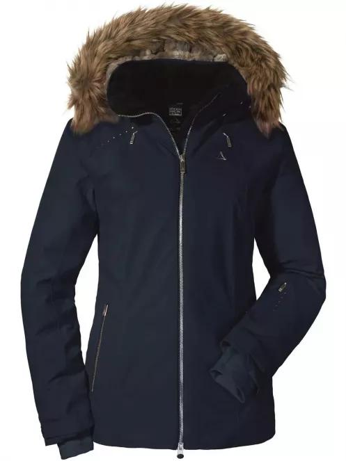 Schöffel Ski Jacket Keystone3 női síkabát sötétkék színben 5