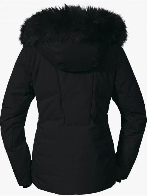 Schöffel Down Jacket Maribor L női síkabát fekete színben 6