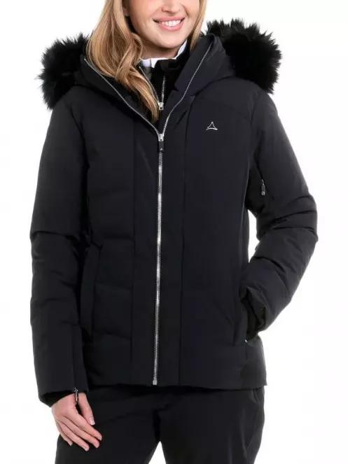 Schöffel Down Jacket Maribor L női síkabát fekete színben 2