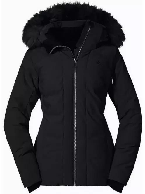 Schöffel Down Jacket Maribor L női síkabát fekete színben 5