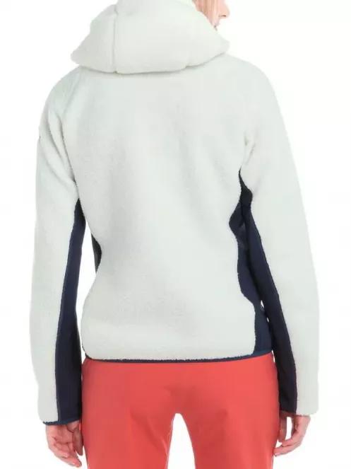 Schöffel Fleece Hoody Trifide L női polár pulóver fehér színben 3