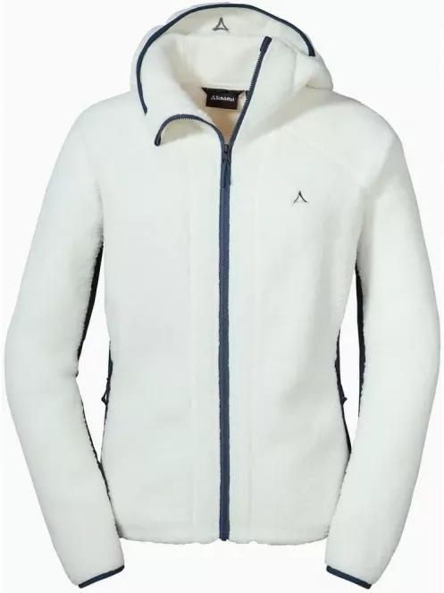 Schöffel Fleece Hoody Trifide L női polár pulóver fehér színben 5