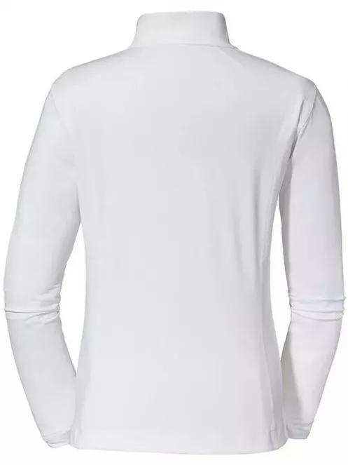 Schöffel Longsleeve Glatthorn L női polár pulóver fehér színben 3