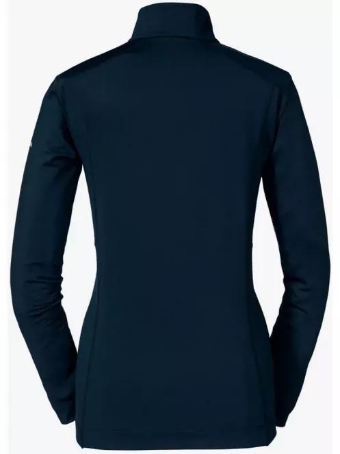 Schöffel Longsleeve Glatthorn L női polár pulóver sötétkék színben 3