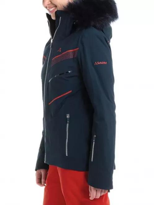 Schöffel Ski Jacket Hochblanken L női síkabát sötétkék színben 4