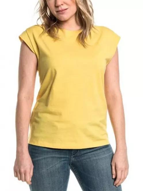 Schöffel T Shirt Silverdale L női rövid ujjú sport póló sárga színben 2