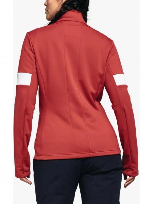 Schöffel Fleece Jacket Grassen L női polár pulóver piros színben 4