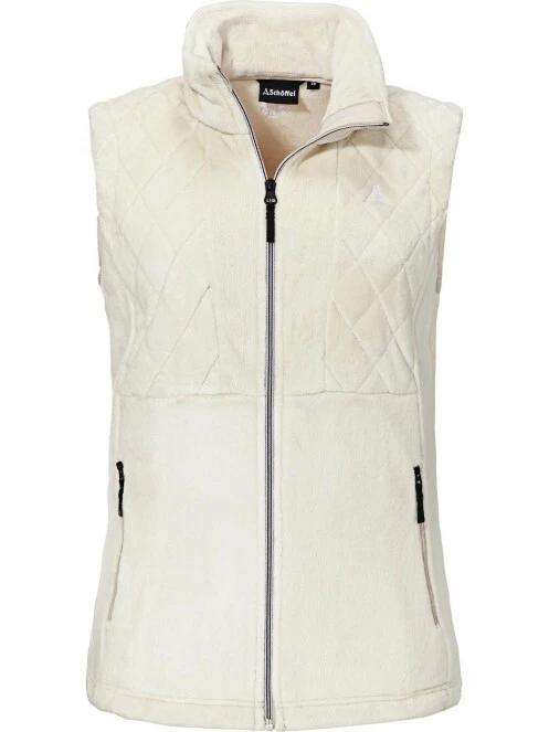Schöffel Fleece Vest Stockalp L női mellény fehér színben 2