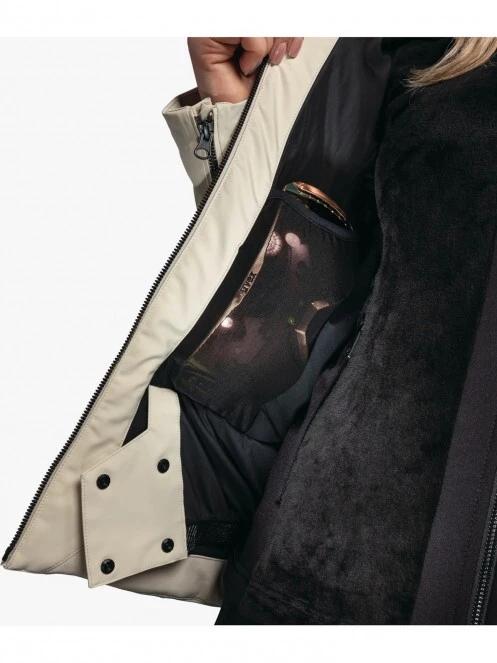 Schöffel Ski Jacket Baracon L női síkabát fehér színben 5