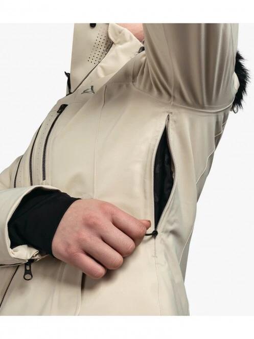 Schöffel Ski Jacket Baracon L női síkabát fehér színben 7