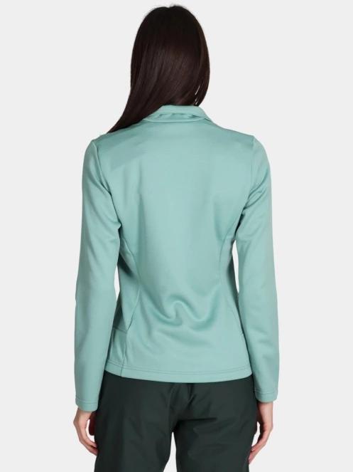 Schöffel Fleece Jk Style Pine WMS női polár pulóver világoszöld színben 4