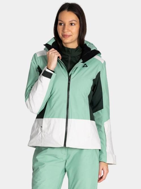 Schöffel Jacket Style Zandwel WMS női síkabát világoszöld színben 2