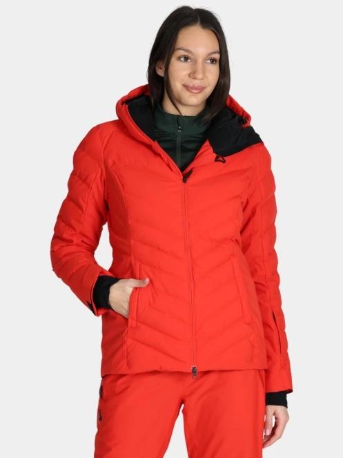 Schöffel Jacket Style Alerce WMS női síkabát piros színben 2
