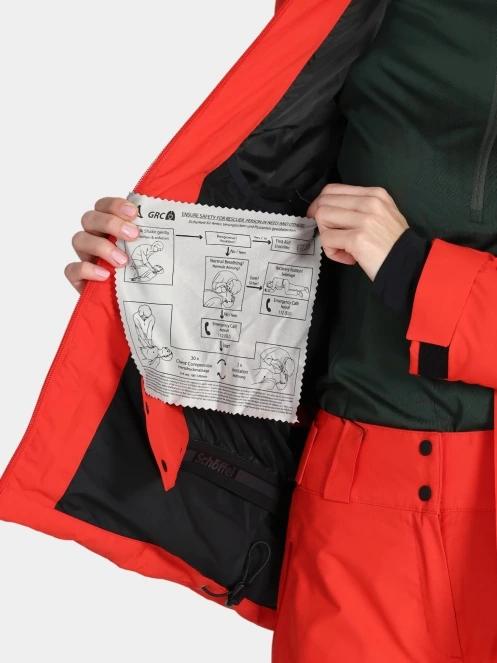 Schöffel Jacket Style Alerce WMS női síkabát piros színben 9