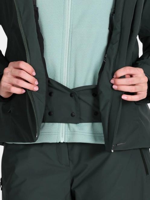 Schöffel Jacket Style Nollen WMS női síkabát sötétzöld színben 11