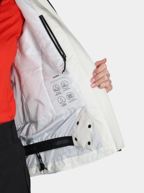 Schöffel Jacket Style Nollen WMS női síkabát fehér színben 9