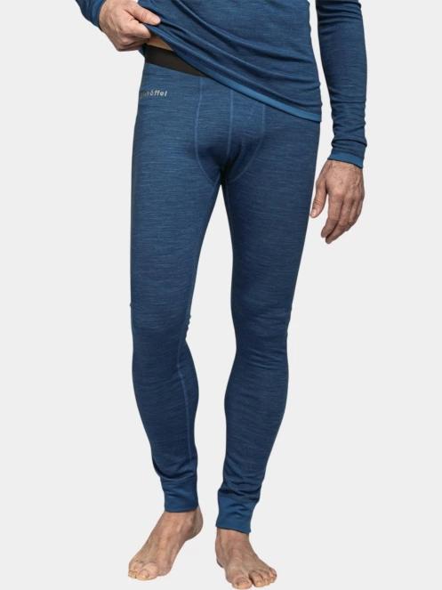 Schöffel Merino Sport Pants long M férfi aláöltöző nadrág kék színben 2