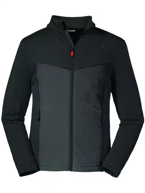 Schöffel Fleece Jacket Ragaz M férfi polár pulóver fekete színben 2