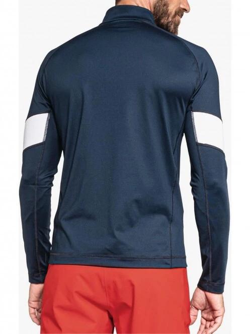 Schöffel Longsleeve Glatthorn M férfi polár pulóver sötétkék színben 4