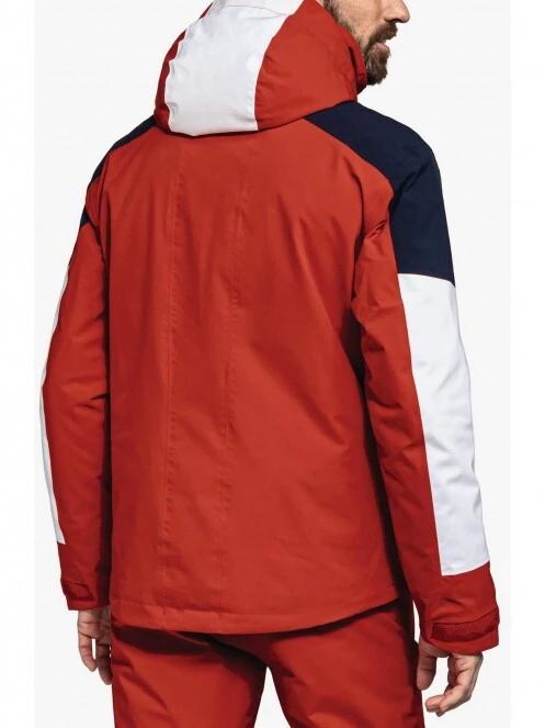 Schöffel Ski Jacket Tanunalpe M férfi síkabát piros színben 4