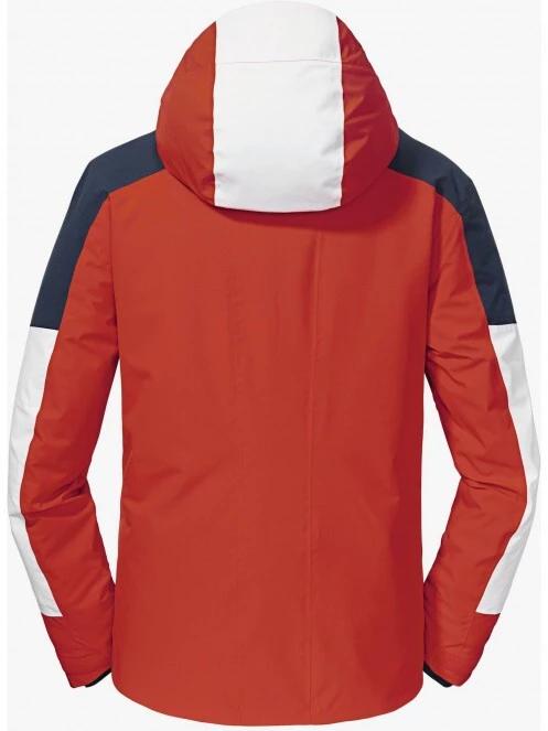 Schöffel Ski Jacket Tanunalpe M férfi síkabát piros színben 9