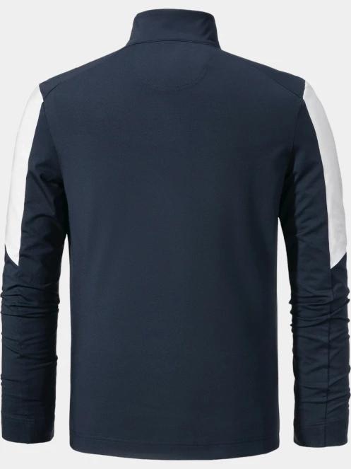 Schöffel Longsleeve Fiss M férfi polár pulóver sötétkék színben 6